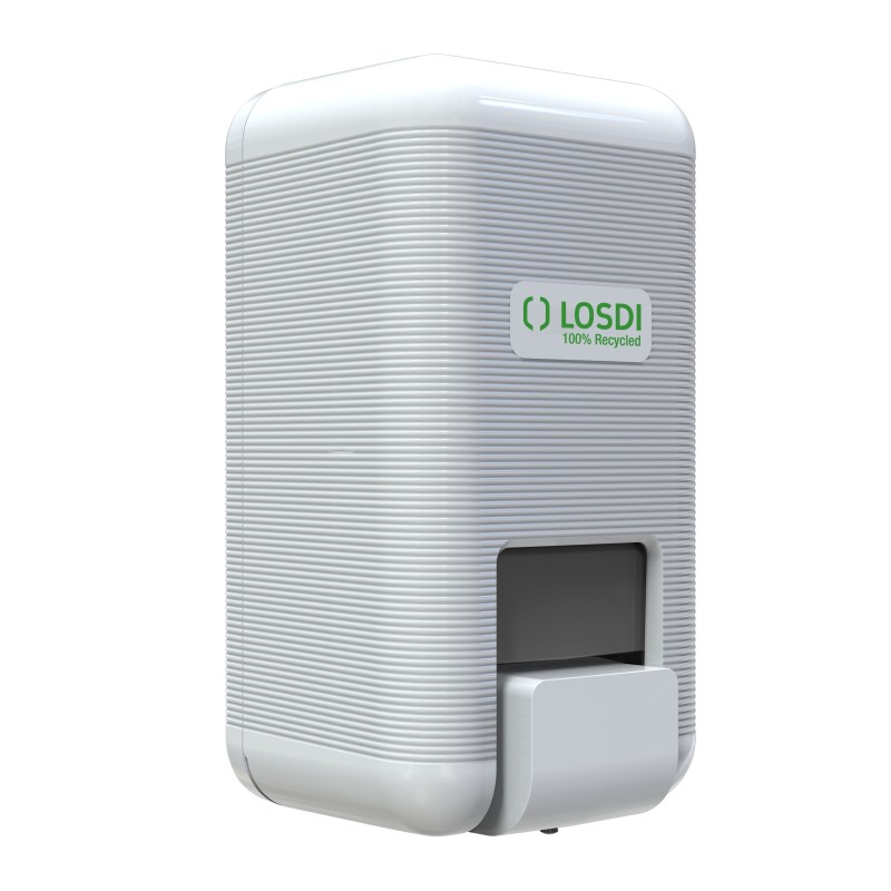 LOSDI Dosificador Jabón ECO-LUXE ABS Blanco