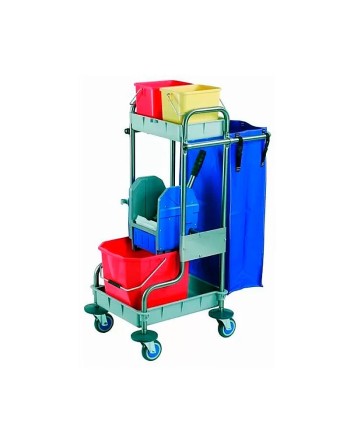 Carro Limpieza Mod.570 Inox Equipado