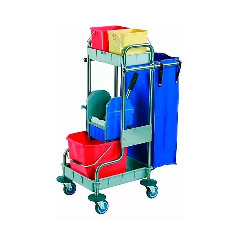 Carro Limpieza Mod.570 Inox Equipado