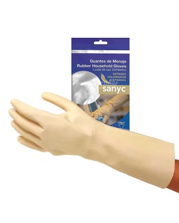 SANYC Guantes Satinados Talla Grande