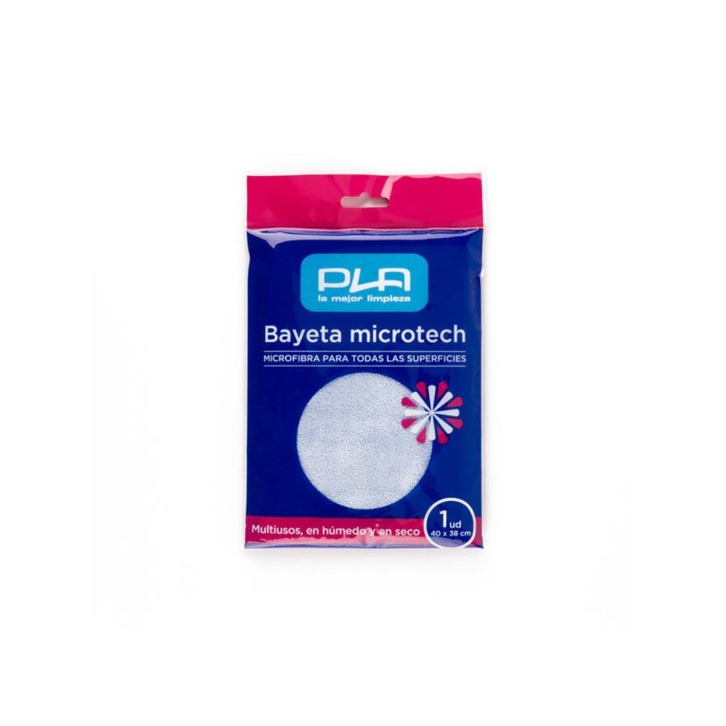 PLA Bayeta Microfibra Microtech Amarilla 12670