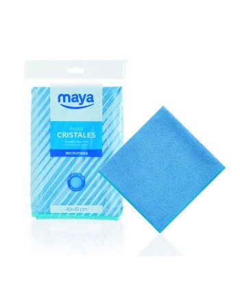 MAYA Bayeta Cristales Microfibra Azul 07088