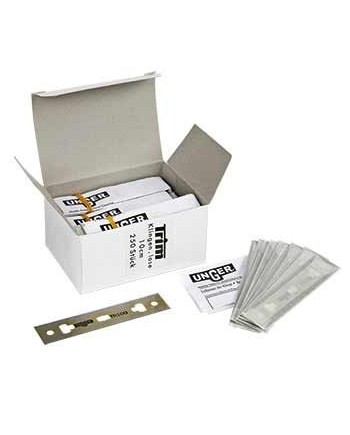 UNGER Caja 250 Cuchillas Trim 10CM KL100