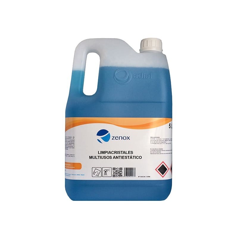 ZENOX Limpiacristales Multiusos Antiestatico E260A 5 LT