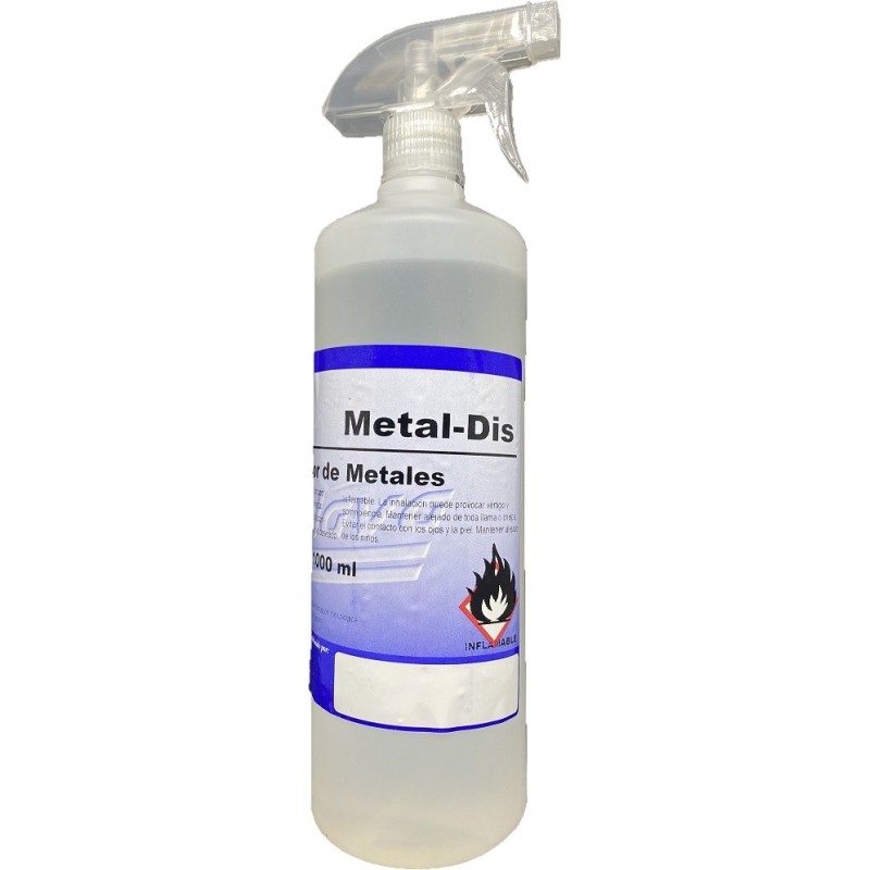 METALDIS Limpiametales Pulverizador 1L.