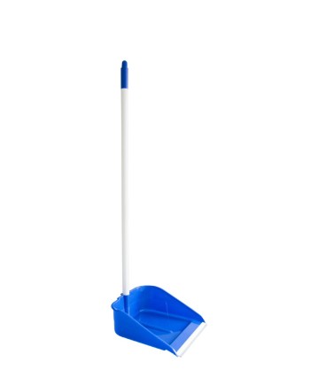PLA Recogedor con Palo+Goma Azul 01314