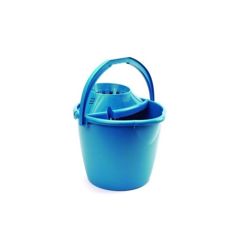 MAYA Cubo 13L Azul c/Escurridor Asa Plastico 09034