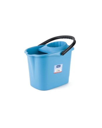 Cubo 14L. Rectangular C/Escurridor PLA 01310 Azul