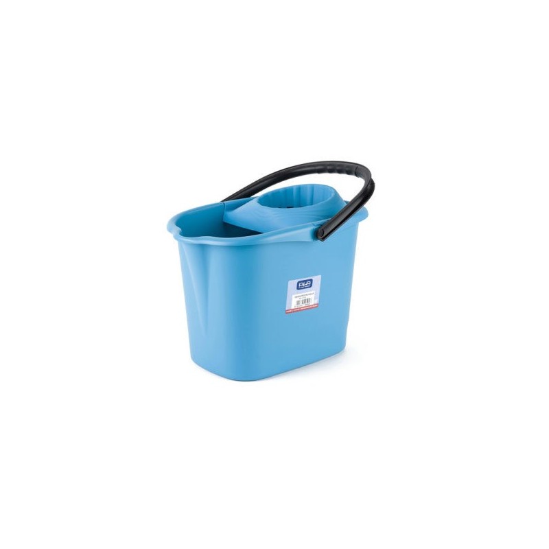 Cubo 14L. Rectangular C/Escurridor PLA 01310 Azul