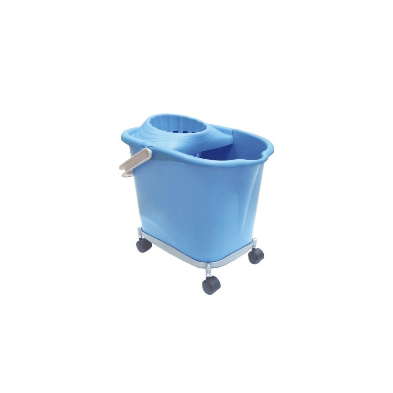 RESSOL Cubo 16L. Escurridor Soporte Rueda 04980