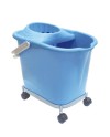 RESSOL Cubo 16L. Escurridor Soporte Rueda 04980