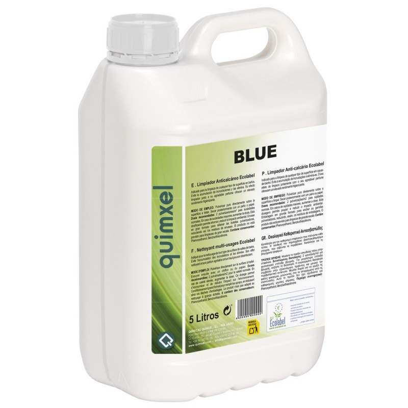 BLUE Limpiador Anticalcareo Ecolabel Garrafa 5L.