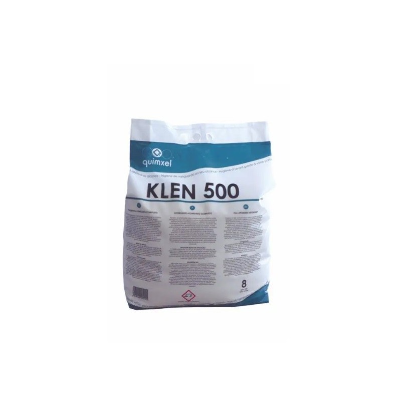 KLEN 500 Detergente Atomizado Completo Saco 8KG.