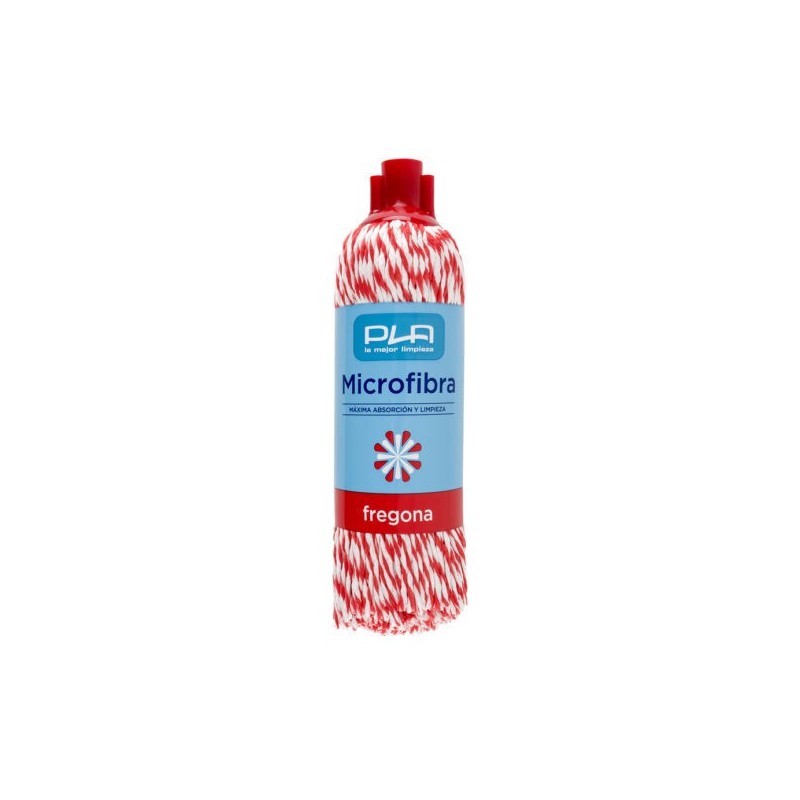 PLA Mocho Microfibra Hilo Rojo/Blanco 00153BR