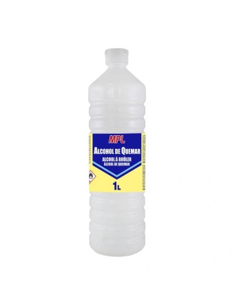 MPL Alcohol de Quemar Botella 1L.