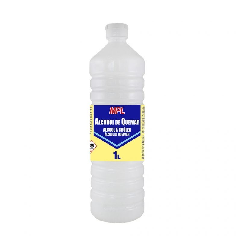 MPL Alcohol de Quemar Botella 1L.