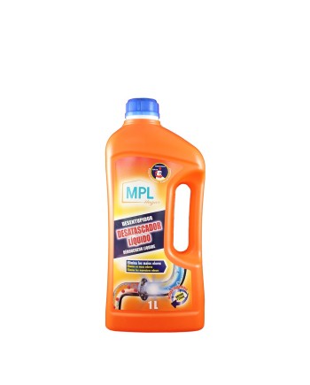 MPL Desatascador Líquido Botella 1L.