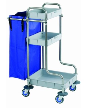 Carro Limpieza Mod.570/2B Inox