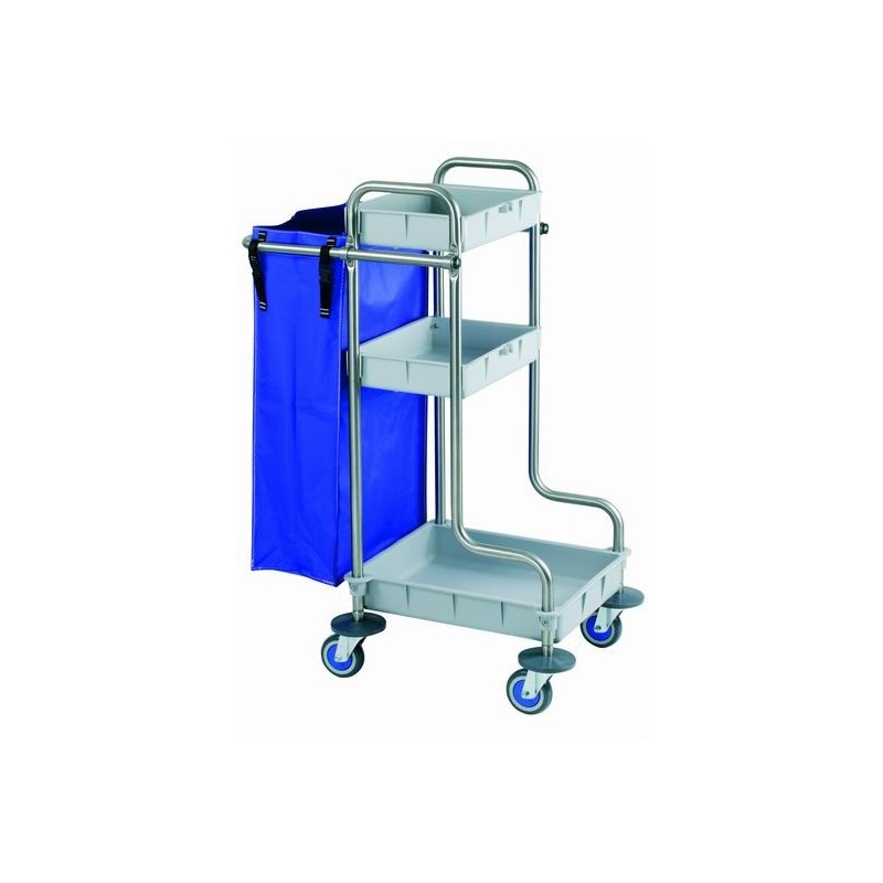 Carro Limpieza Mod.570/2B Inox
