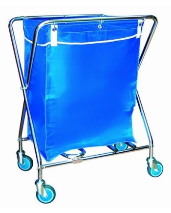 Carro Ropa Mod.130 Acero Inox Plegable 135L