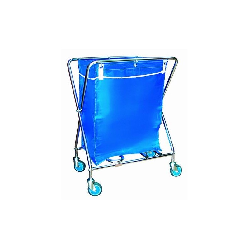 Carro Ropa Mod.130 Acero Inox Plegable 135L