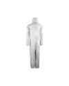 Mono Buzo de Polipropileno Blanco Capucha T/XL