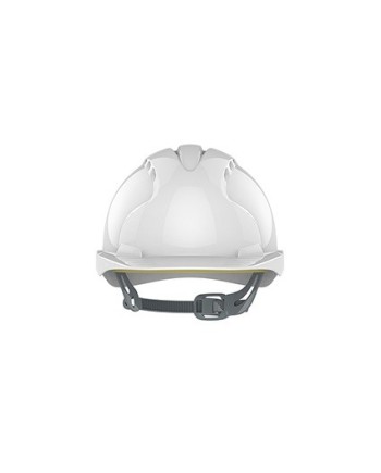 IRUDEK Casco Protección con Ajuste Blanco