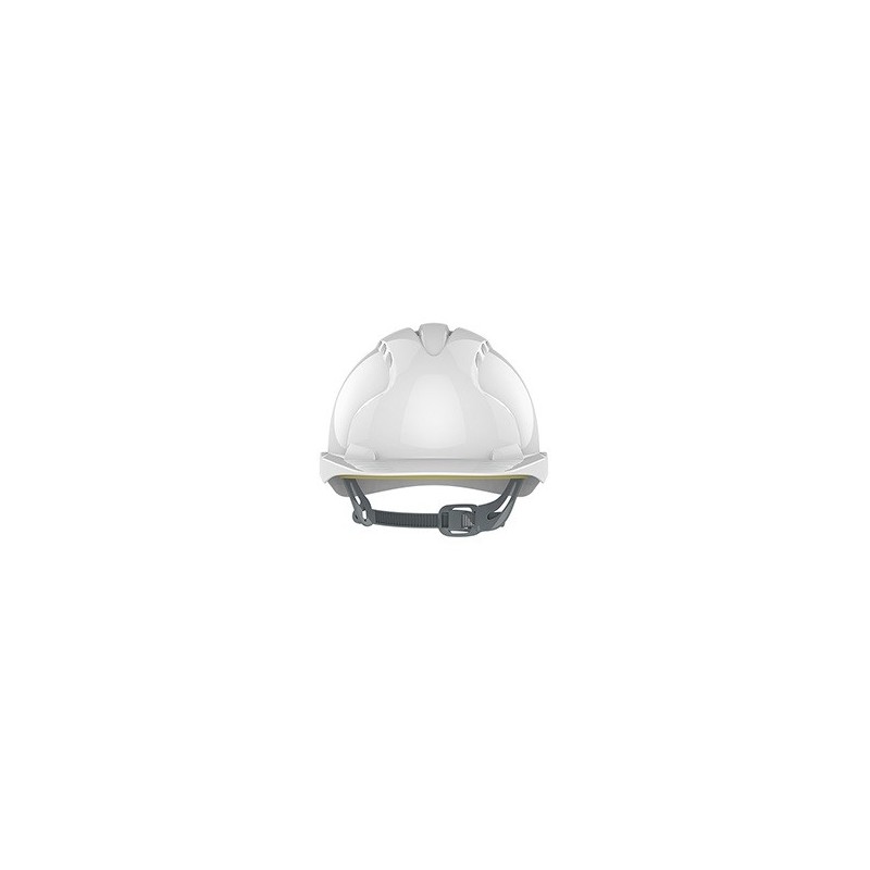 IRUDEK Casco Protección con Ajuste Blanco