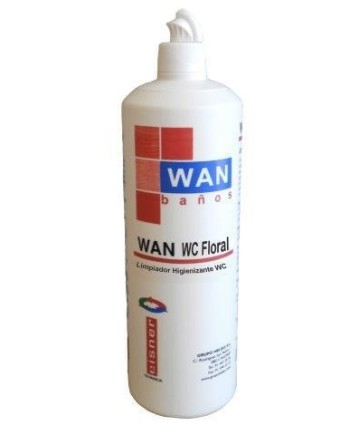 WAN WC Floral Limpiador Desodorizante Botella 750M