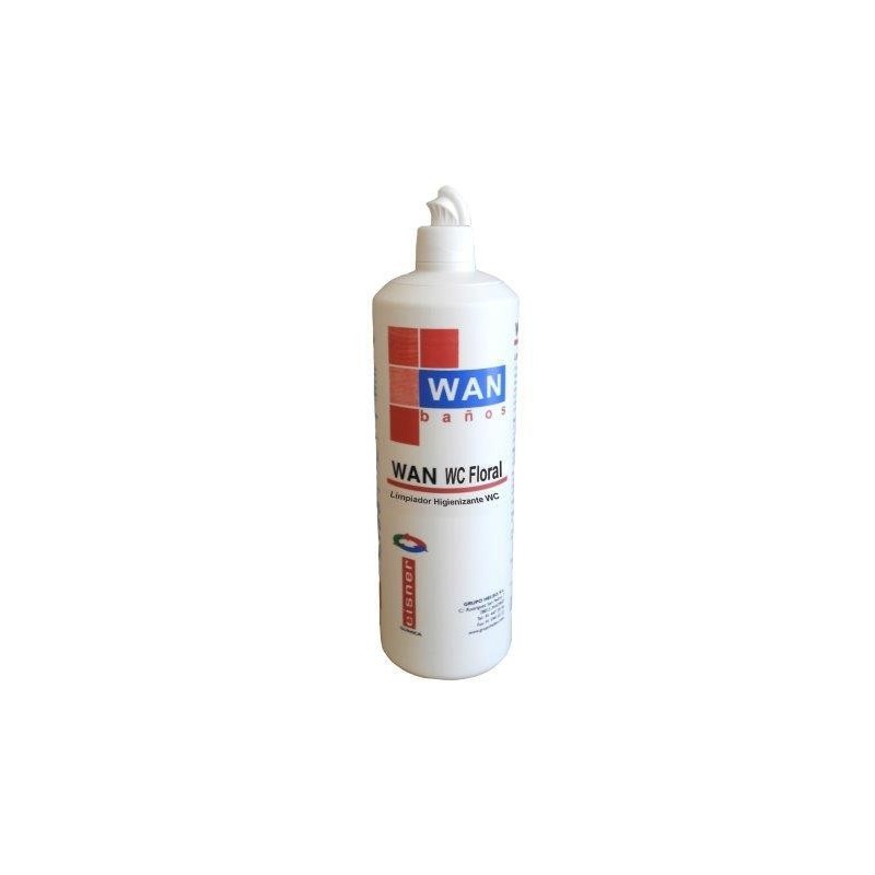 WAN WC Floral Limpiador Desodorizante Botella 750M