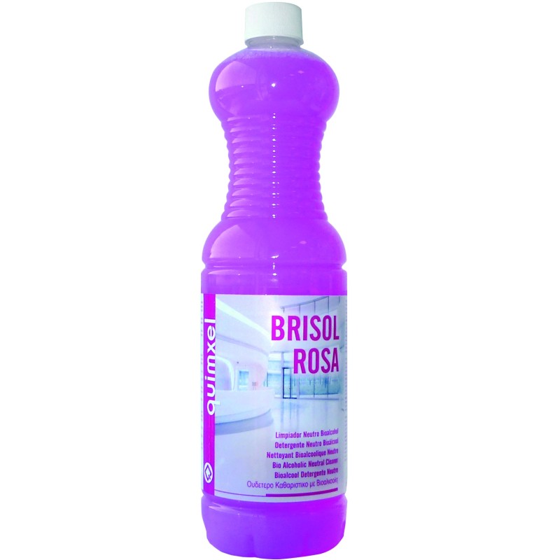 BRIXOL ROSA Limpiador Neutro Botella 1,5L.