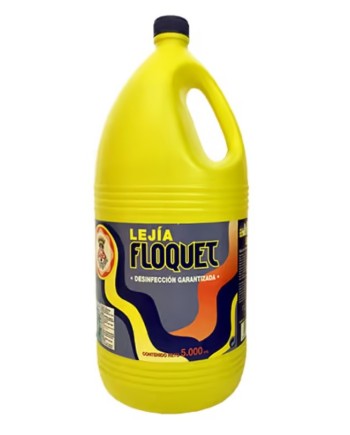 FLOQUET Lejia Normal Garrafa 5L.