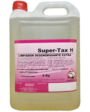 SUPER-TAX H Desengrasante Fuerte Garrafa 5L.