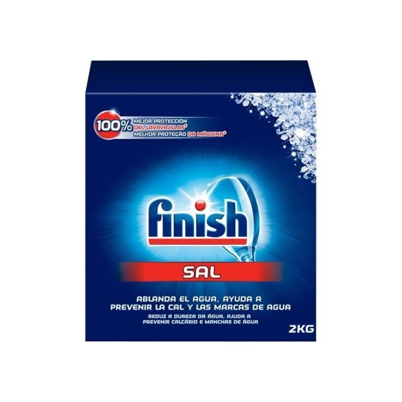 FINISH Sal para Lavavajillas Caja 4KG.