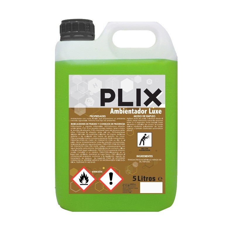PLIX Ambientador Luxe Garrafa 5L.