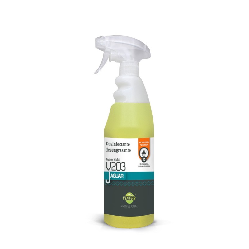VINFER Desinfectante Desengrasante Jaguar 750ML.