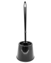PAMEX Escobillero Wc Completo Plastico Negro