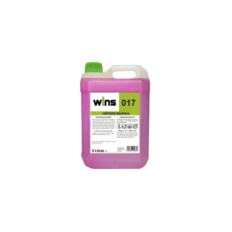 WINS 017 Limpiador Magnolia Garrafa 5L.