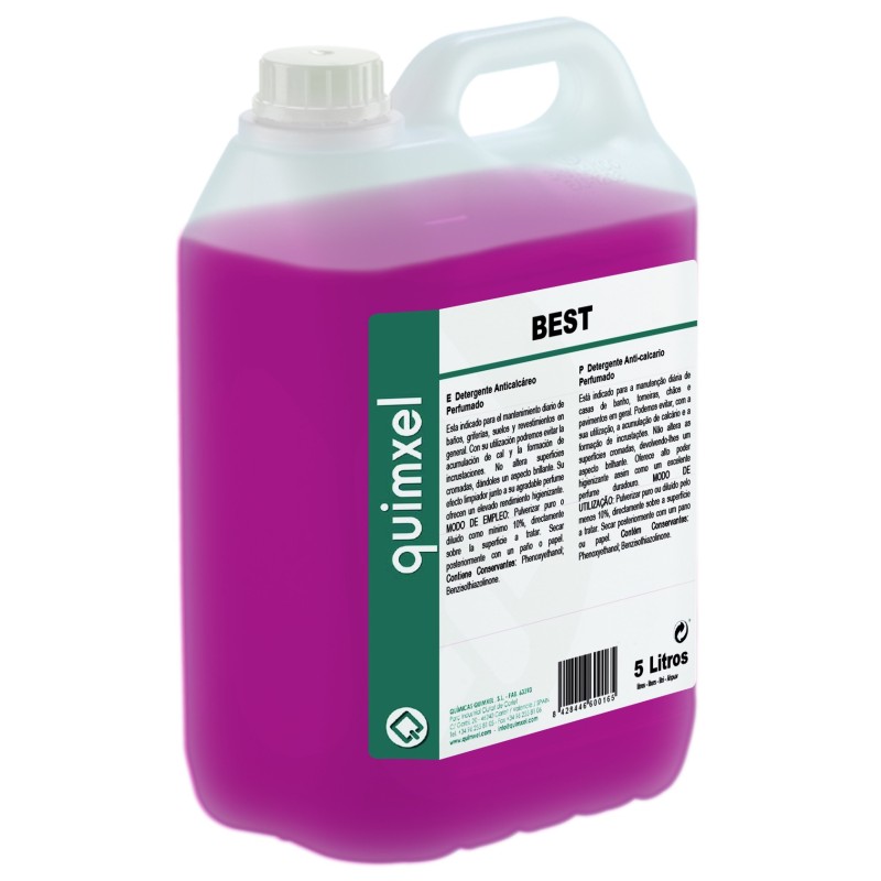 BEST Detergente Anticalcáreo Perfumado 5 L