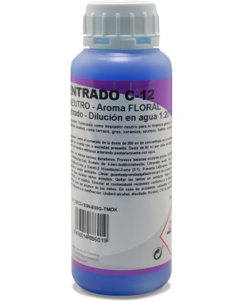 C12-Concentrado Neutro Floral Dosis 250ML.