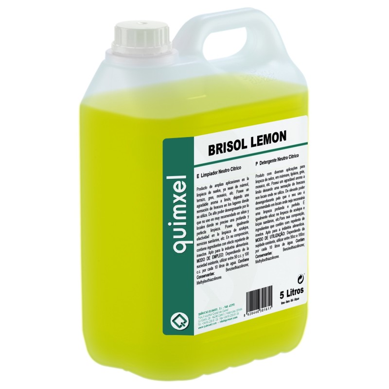 BRIXOL LEMON Limpiador General 5L.WAN NATURA