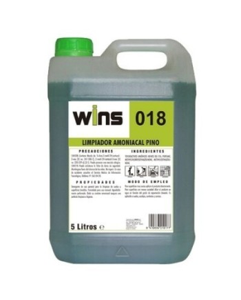 WINS 018 Limpiador Amoniacal Pino Garrafa 5L.