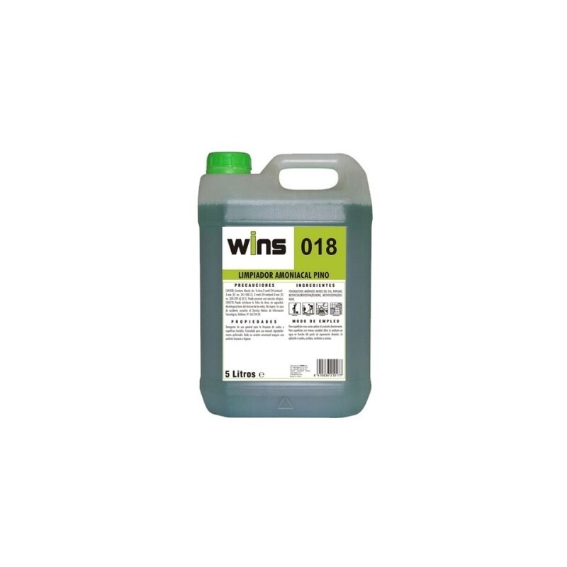 WINS 018 Limpiador Amoniacal Pino Garrafa 5L.
