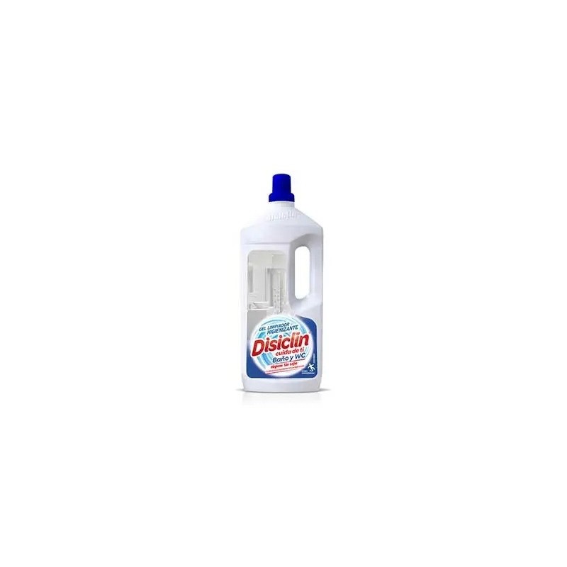 LIMPIADOR GEL HIGIENIZANTE BAÑO & WC DISICLIN 1,5 L.