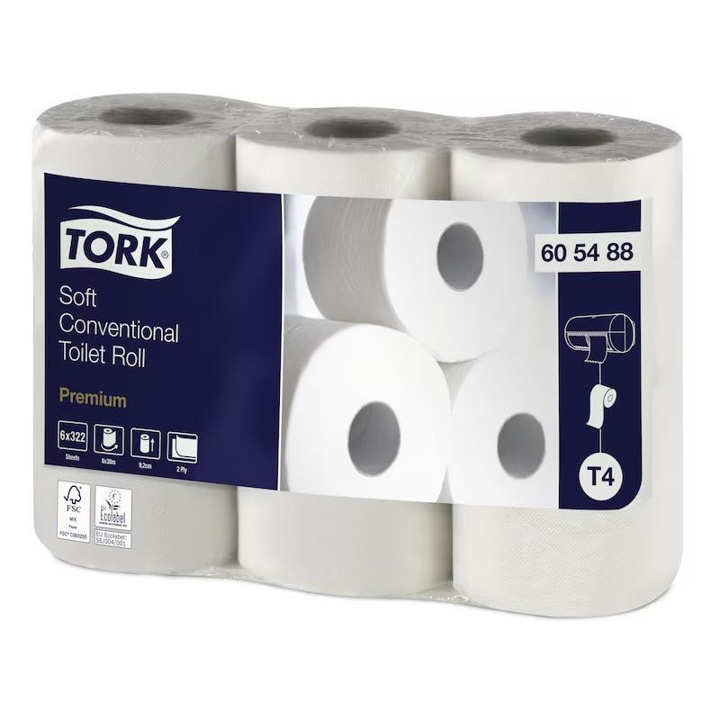 TORK Papel Higienico Premium Fardo-42 (6x7) 605488