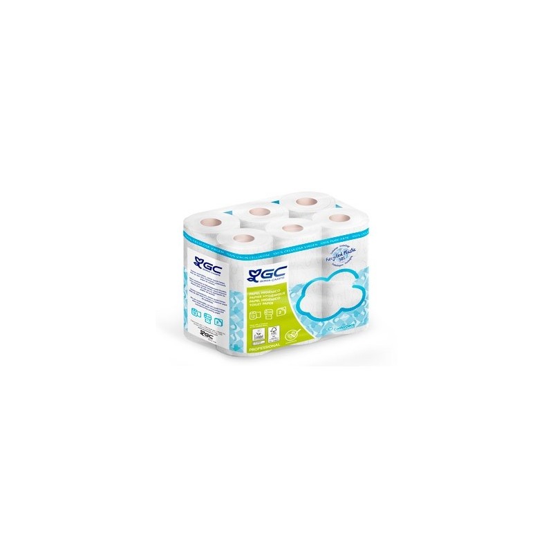 Pack 12 Rollos Higiénico Doméstico STD