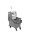 CARRO FREGADO 1 CUBO 25L + PRENSA CUBOTANK