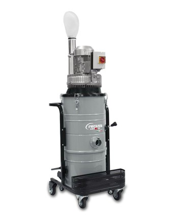 RGS A63P 3 kW – Aspirador Industrial Trifásico Compacto