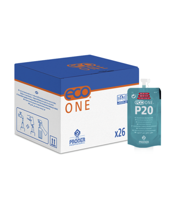 ECO ONE P20 Desinfectante Desengrasante C26 Dosis