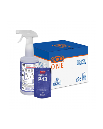 ECO ONE P43 Desinfectante Desincrustante C26 Dosis